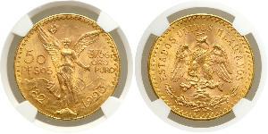 50 Peso Mexique (1867 - ) Or 