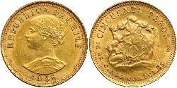 50 Peso Chile Oro 