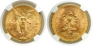 50 Peso Messico (1867 - ) Oro 