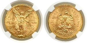 50 Peso Messico (1867 - ) Oro 