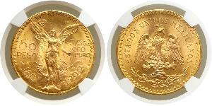 50 Peso Messico (1867 - ) Oro 