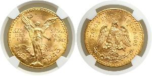 50 Peso México (1867 - ) Oro 