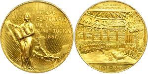 50 Peso México (1867 - ) Oro 