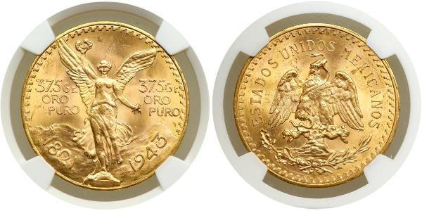 50 Peso México (1867 - ) Oro 