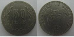 50 Peso Republik Kolumbien  (1886 - )  