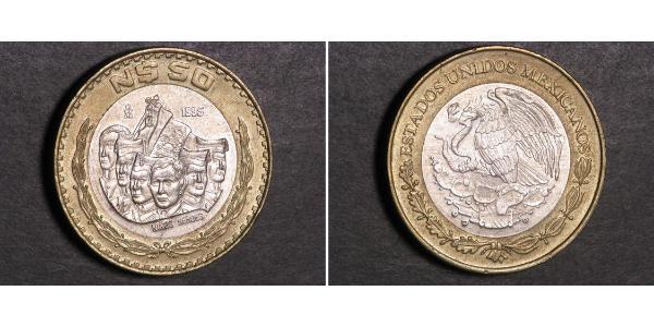 50 Peso 墨西哥  