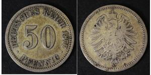 50 Pfennig Deutschland Silber 