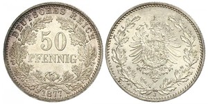 50 Pfennig Deutsches Kaiserreich (1871-1918)  