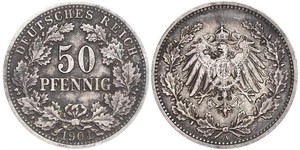 50 Pfennig German Empire (1871-1918)  