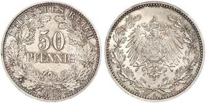 50 Pfennig German Empire (1871-1918)  