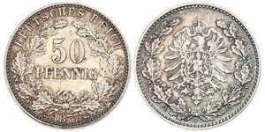50 Pfennig German Empire (1871-1918)  