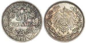 50 Pfennig German Empire (1871-1918)  