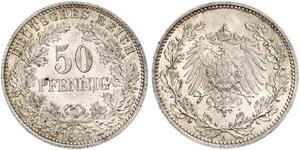 50 Pfennig German Empire (1871-1918)  