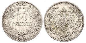 50 Pfennig German Empire (1871-1918)  