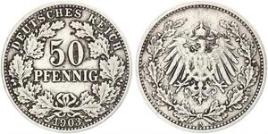 50 Pfennig German Empire (1871-1918)  
