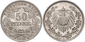 50 Pfennig German Empire (1871-1918)  