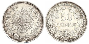 50 Pfennig German Empire (1871-1918)  