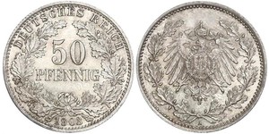 50 Pfennig German Empire (1871-1918)  