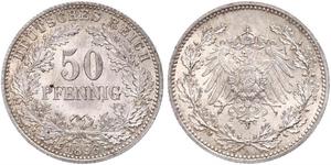 50 Pfennig German Empire (1871-1918)  