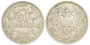 50 Pfennig German Empire (1871-1918)  