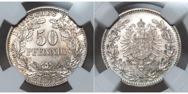 50 Pfennig German Empire (1871-1918)  