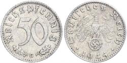 50 Pfennig 德国 铝 