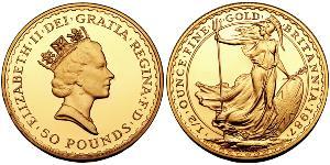 50 Pound Vereinigtes Königreich (1922-) Gold Elizabeth II (1926-2022)
