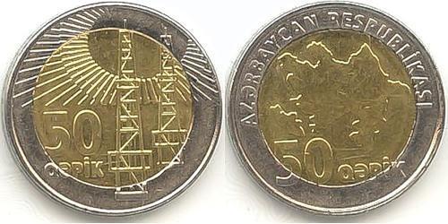 50 Qəpik Azerbaiyán (1991 - )  