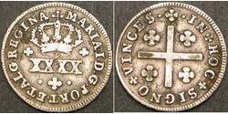 50 Reis Royaume de Portugal (1139-1910) Argent 