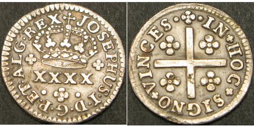 50 Reis Reino de Portugal (1139-1910) Plata 