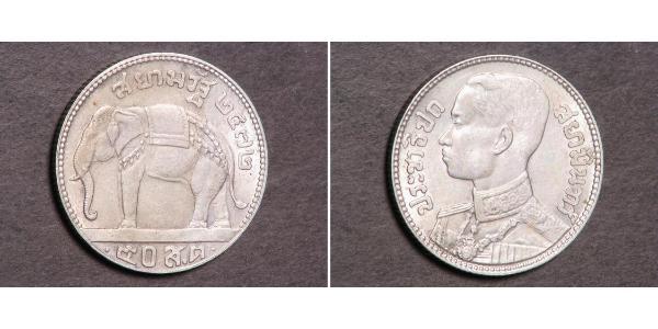 50 Satang Thailand Silber 