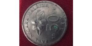 50 Sen Malesia (1957 - ) Rame/Nichel 