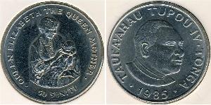 50 Seniti Tonga Kupfer/Nickel 