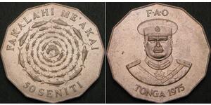 50 Seniti Тонга  