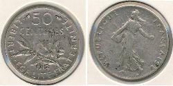 50 Sent France Argent 