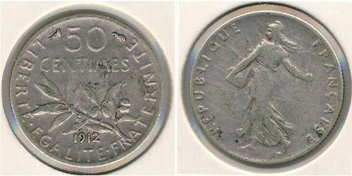 50 Sent France Argent 