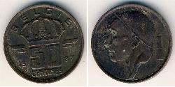 50 Sent Belgique Bronze 