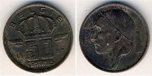 50 Sent Belgique Bronze 