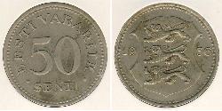 50 Sent Estland (1991 - ) Bronze/Nickel 