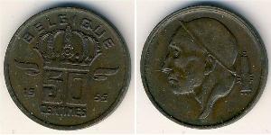 50 Sent Belgio Bronzo 