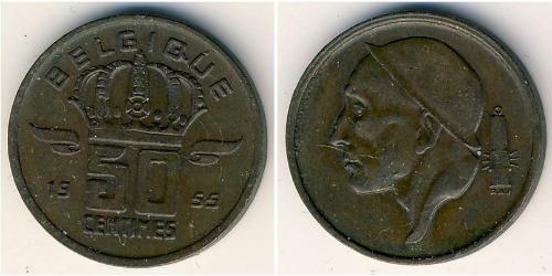 50 Sent Belgio Bronzo 