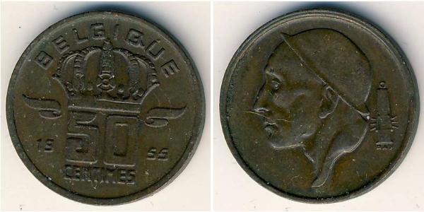50 Sent Belgio Bronzo 
