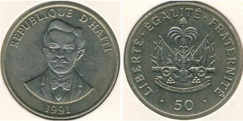 50 Sent Haiti Kupfer/Nickel 