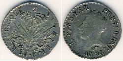 50 Sent Haiti Silber 