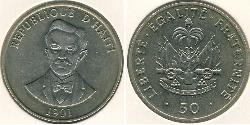 50 Sent Haiti 镍/銅 