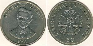 50 Sent Haiti 銅/镍 