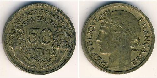 50 Sent 法兰西第三共和国 (1870 - 1940) 青铜 