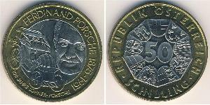 50 Shilling Republic of Austria (1955 - ) Bilame 