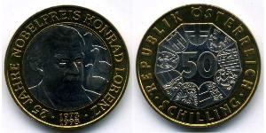 50 Shilling Republic of Austria (1955 - ) Bilame 