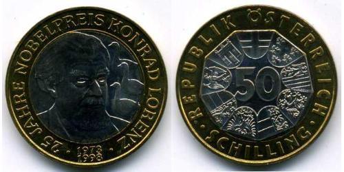 50 Shilling Republic of Austria (1955 - ) Bilame 
